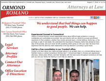 Tablet Screenshot of ormondromano.com